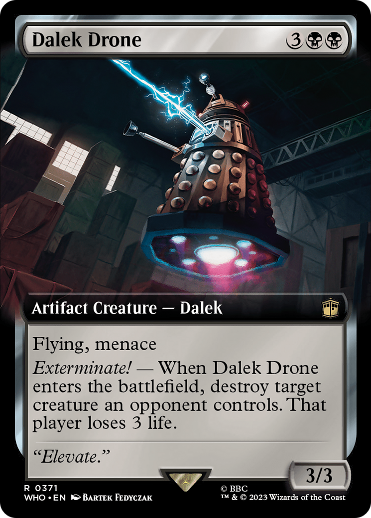 Dalek Drone (Extended Art) (371) - Doctor Who