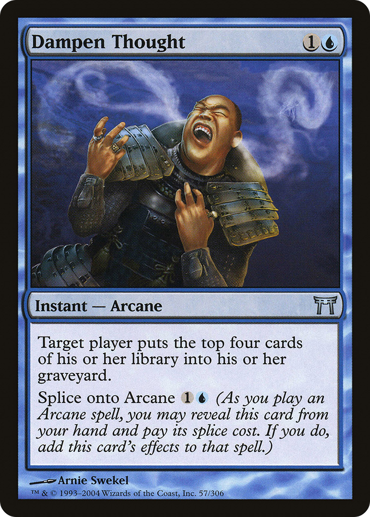 Dampen Thought (057) - Champions of Kamigawa