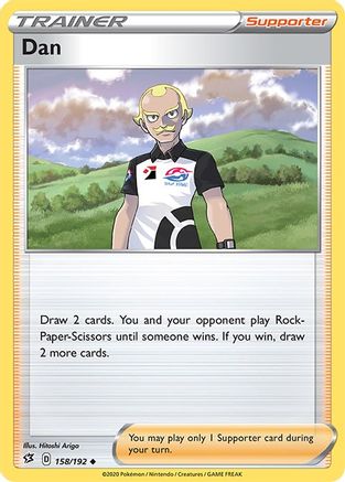 Dan (158) Reverse Holofoil - Rebel Clash