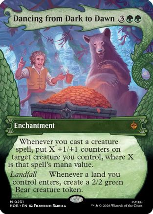 Dancing from Dark to Dawn (Showcase) (231) Foil - The Hobbit