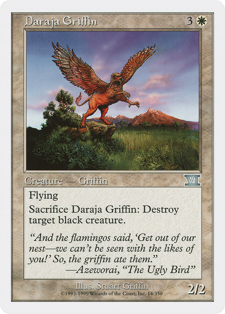 Daraja Griffin (014) - Classic Sixth Edition