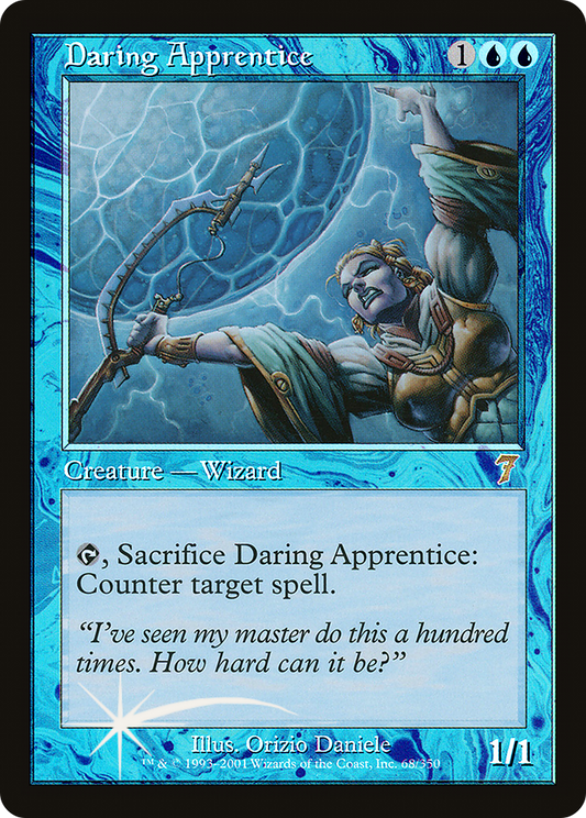Daring Apprentice (068) Foil - Seventh Edition