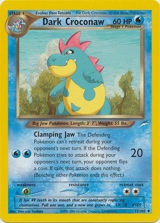 Dark Croconaw (32) (Unlimited) - Neo Destiny