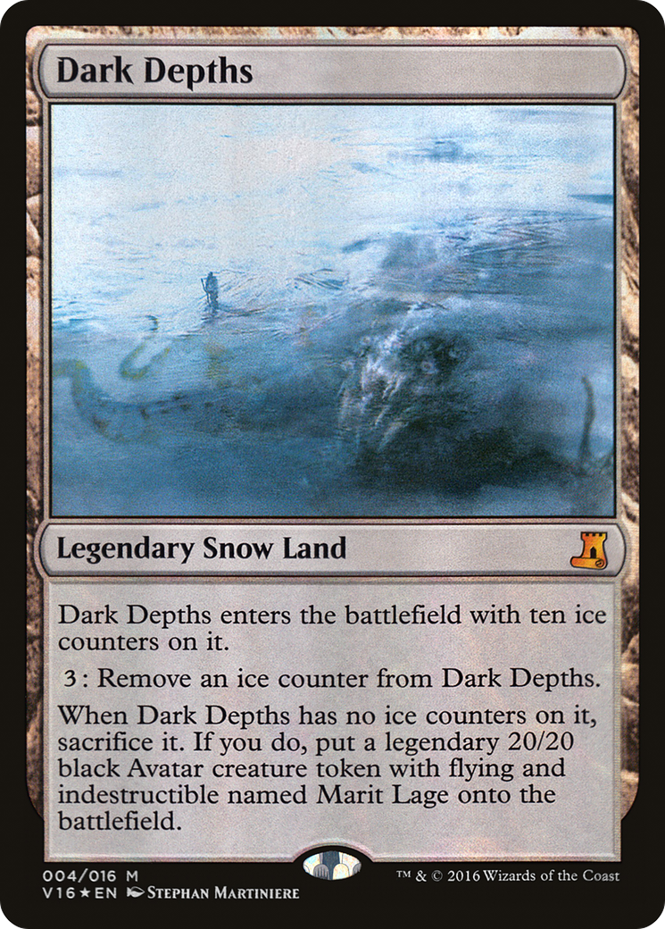 Dark Depths (004) Foil - From the Vault: Lore