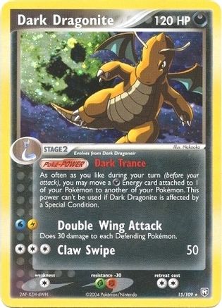 Dark Dragonite (Deck Exclusives) (15) Holofoil - Team Rocket Returns