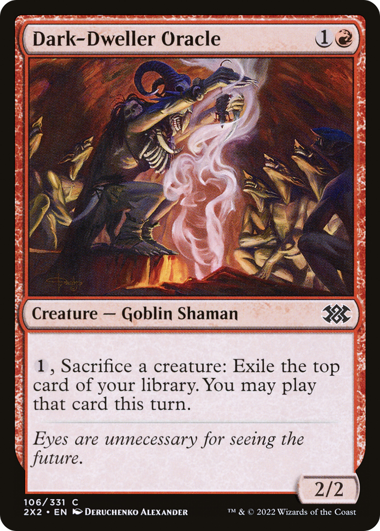 Dark-Dweller Oracle (106) Foil - Double Masters 2022