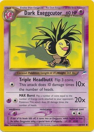 Dark Exeggcutor (33) (Unlimited) - Neo Destiny