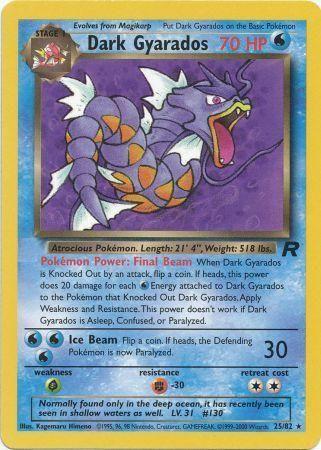 Dark Gyarados (25) (Unlimited) - Team Rocket