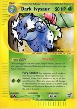 Dark Ivysaur [Winner] (6) - Best of Promos