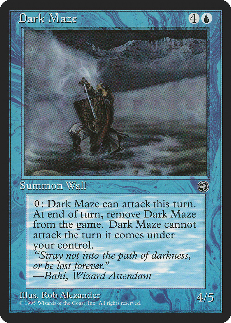 Dark Maze (b) - Homelands