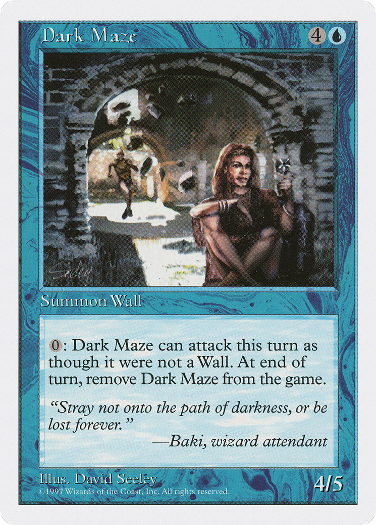 Dark Maze - Fifth Edition