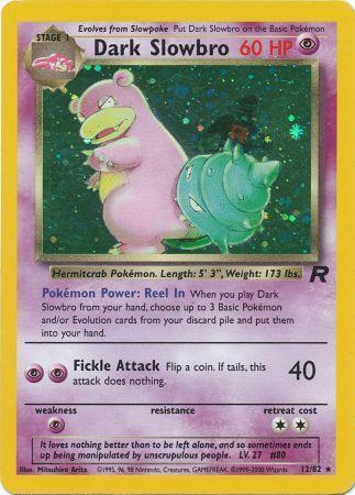 Dark Slowbro (12) (Unlimited) Holofoil - Team Rocket