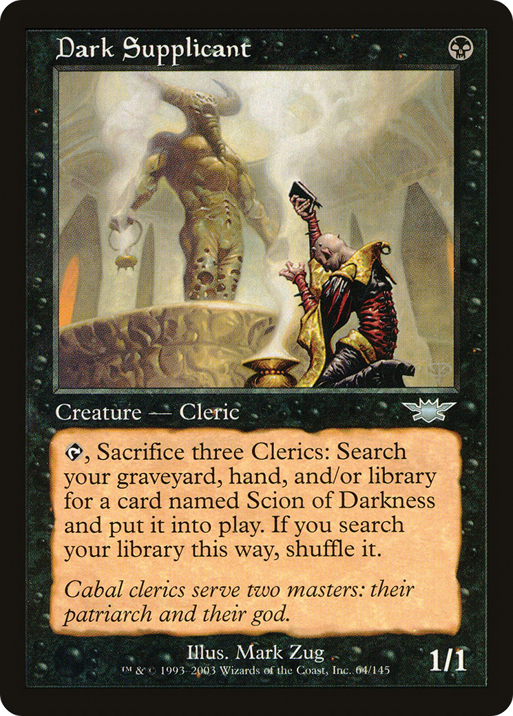 Dark Supplicant (064) Foil - Legions