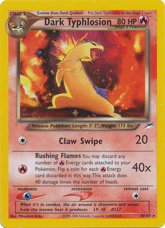 Dark Typhlosion (10) (Unlimited) Holofoil - Neo Destiny