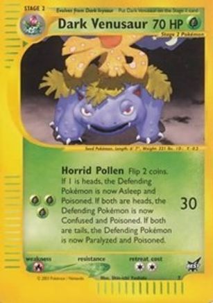 Dark Venusaur (7) - Best of Promos