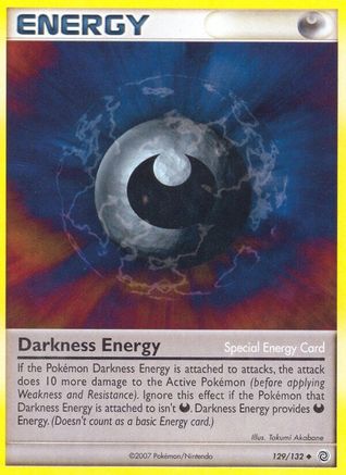 Darkness Energy (129) Reverse Holofoil - Secret Wonders
