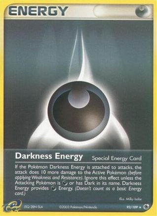 Darkness Energy (93) Reverse Holofoil - Ruby and Sapphire