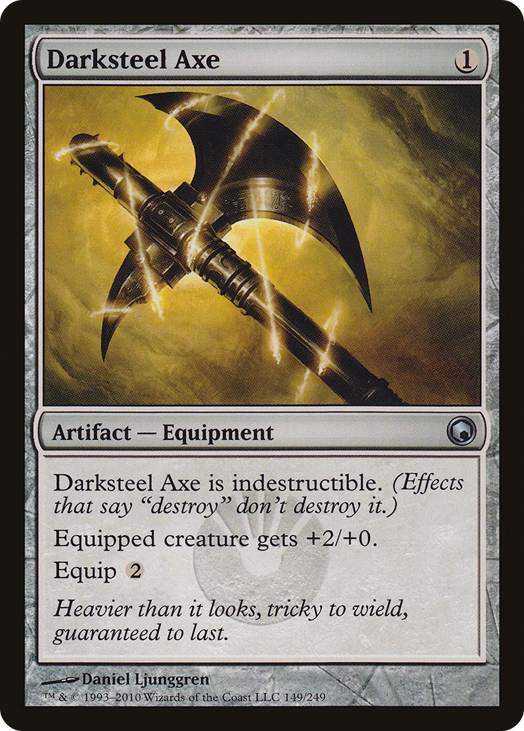 Darksteel Axe (149) Foil - Scars of Mirrodin