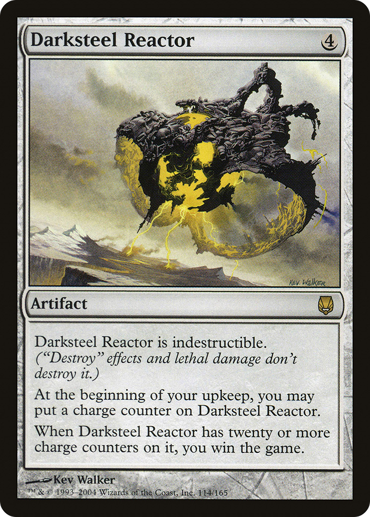 Darksteel Reactor (114) Foil - Darksteel