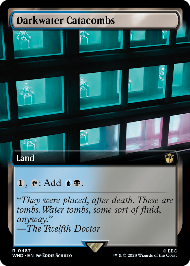 Darkwater Catacombs (Extended Art) (487) Foil - Doctor Who