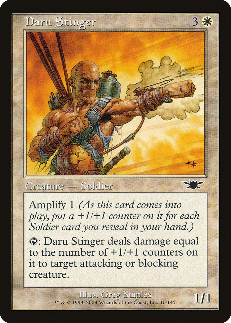 Daru Stinger (010) Foil - Legions
