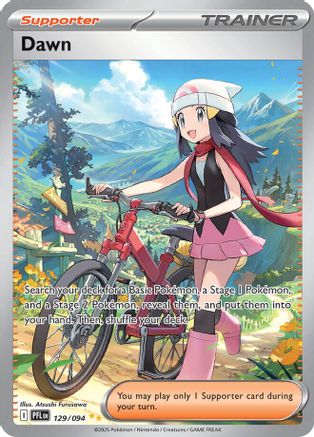 Dawn (Alternate Full Art) (129) Holofoil - Phantasmal Flames