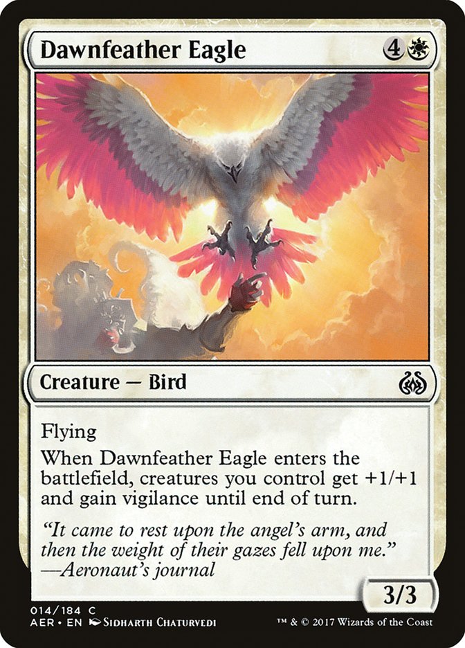 Dawnfeather Eagle (014) Foil - Aether Revolt