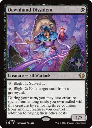 Dawnhand Dissident (Promo Pack) (098) - Lorwyn Eclipsed