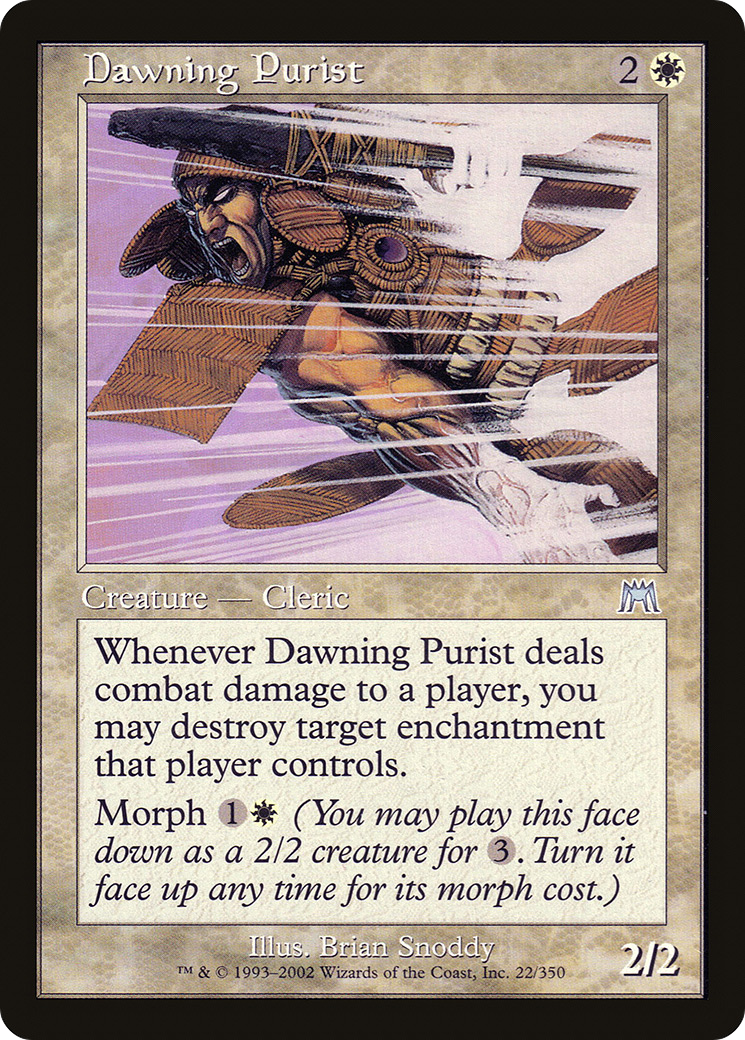 Dawning Purist (022) Foil - Onslaught