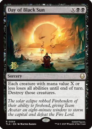 Day of Black Sun (Prerelease) (094) Foil - Avatar: The Last Airbender