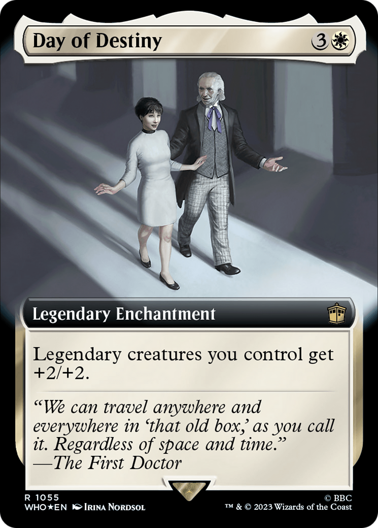 Day of Destiny (Extended Art) (1055) Surge Foil - Doctor Who