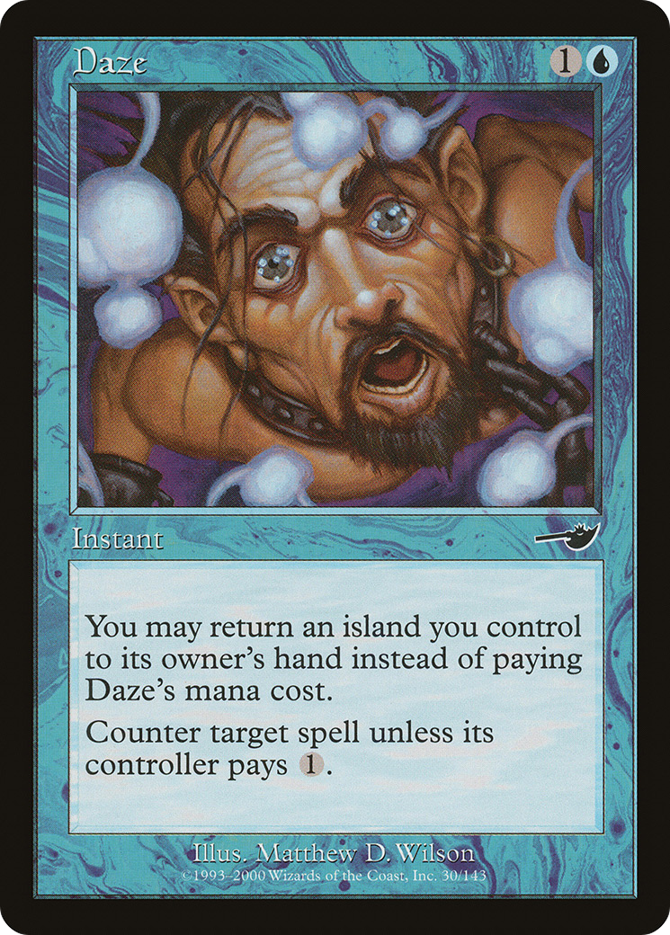 Daze (030) Foil - Nemesis