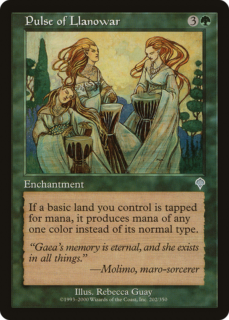 Pulse of Llanowar [Invasion] Foil
