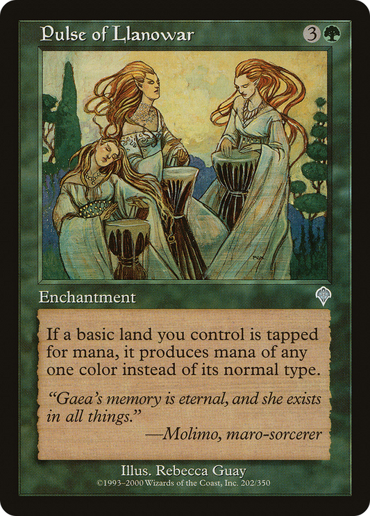 Pulse of Llanowar [Invasion] Foil