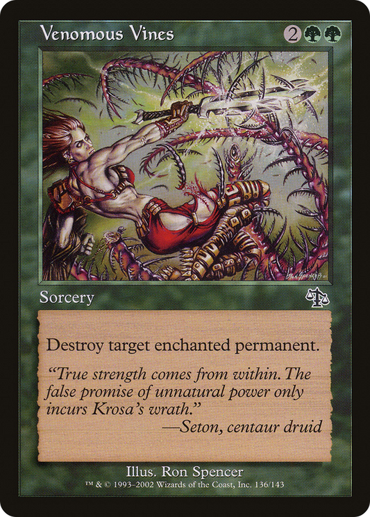 Venomous Vines [Judgment] Foil