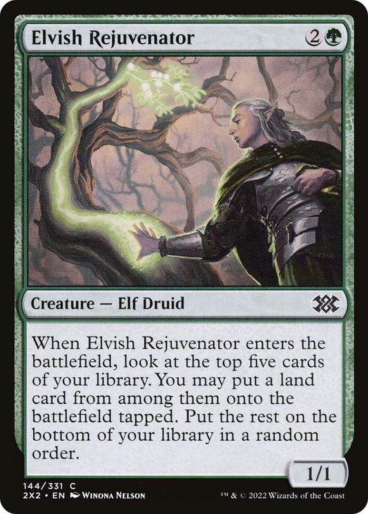 Elvish Rejuvenator [Double Masters 2022] Foil
