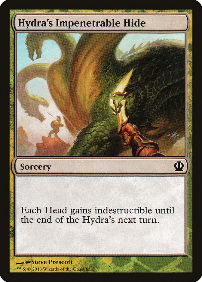 Hydra's Impenetrable Hide [Theros Face the Hydra] | Silver Goblin