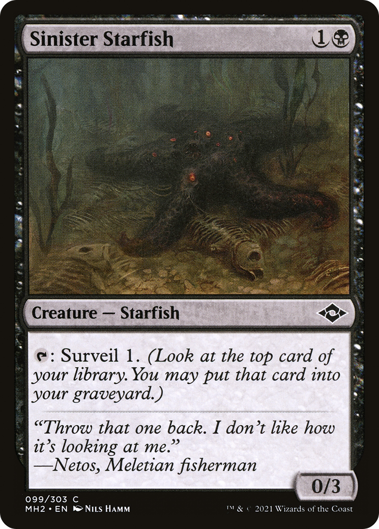 Sinister Starfish [Modern Horizons 2] Foil