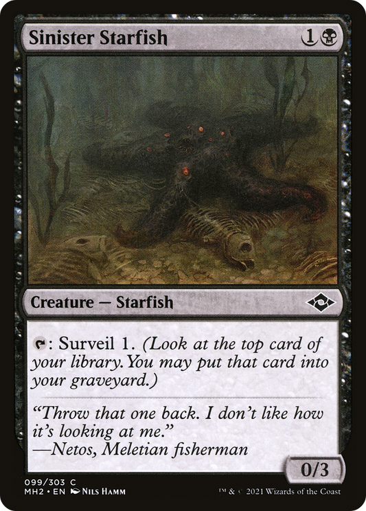 Sinister Starfish [Modern Horizons 2] Foil