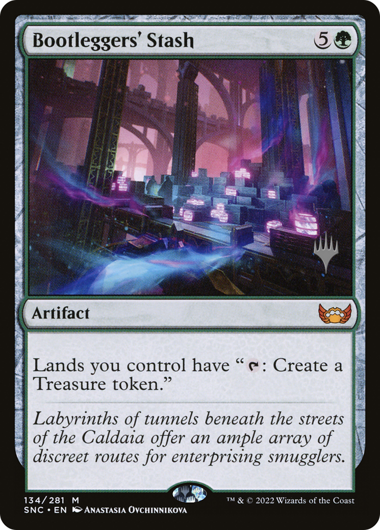 Bootleggers' Stash (Promo Pack) [Streets of New Capenna Promos] Foil
