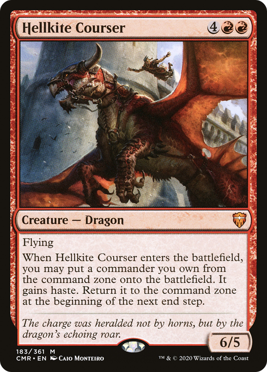 Hellkite Courser [Commander Legends] Foil