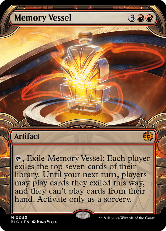 Memory Vessel (Showcase) [Outlaws of Thunder Junction: The Big Score] Foil