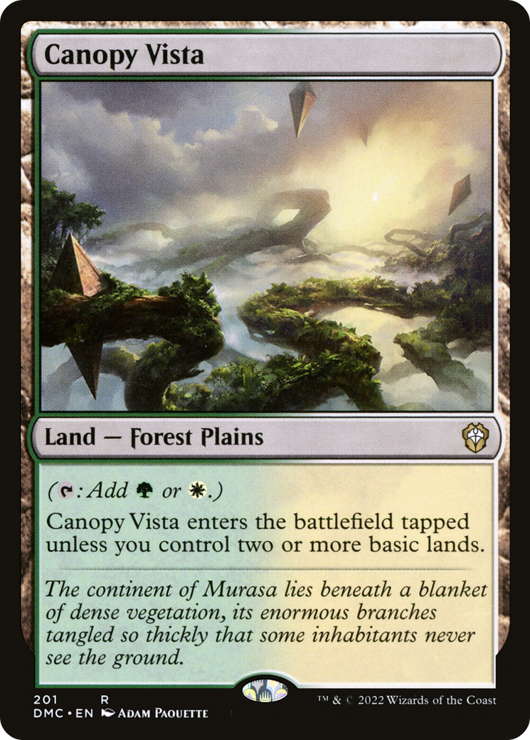 Canopy Vista [Dominaria United Commander] | Silver Goblin