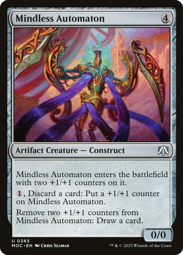 Mindless Automaton [March of the Machine Commander] | Silver Goblin