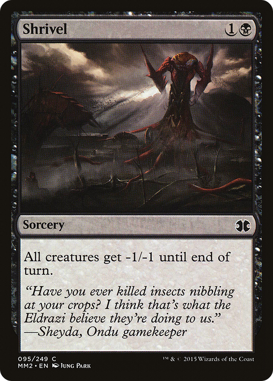 Shrivel [Modern Masters 2015] Foil