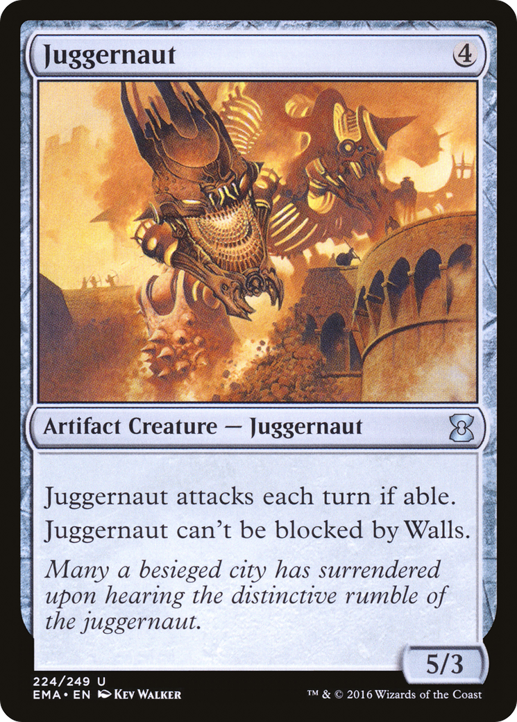 Juggernaut (224) Foil - Eternal Masters