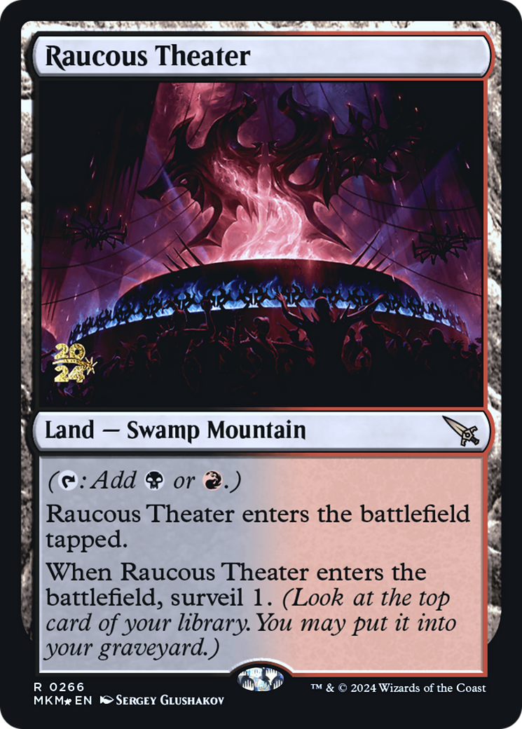 Raucous Theater Foil (266S)