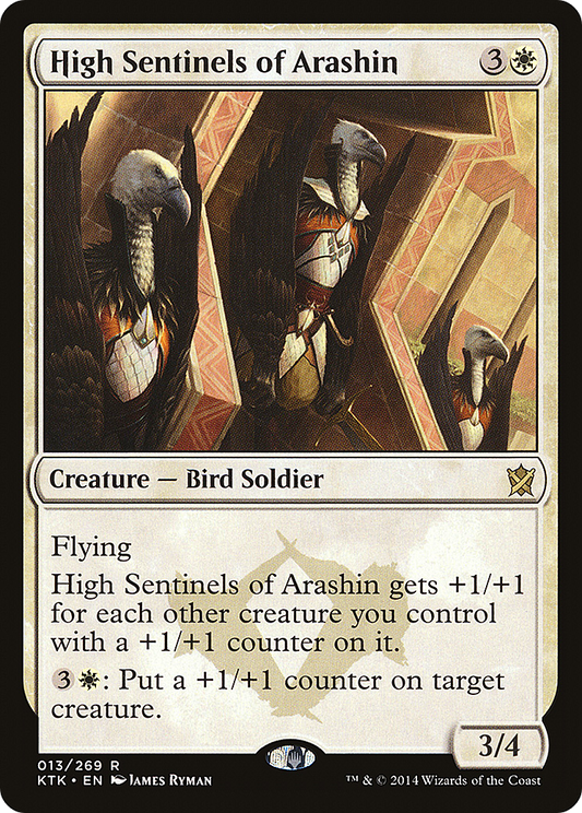 High Sentinels of Arashin [Khans of Tarkir] Foil