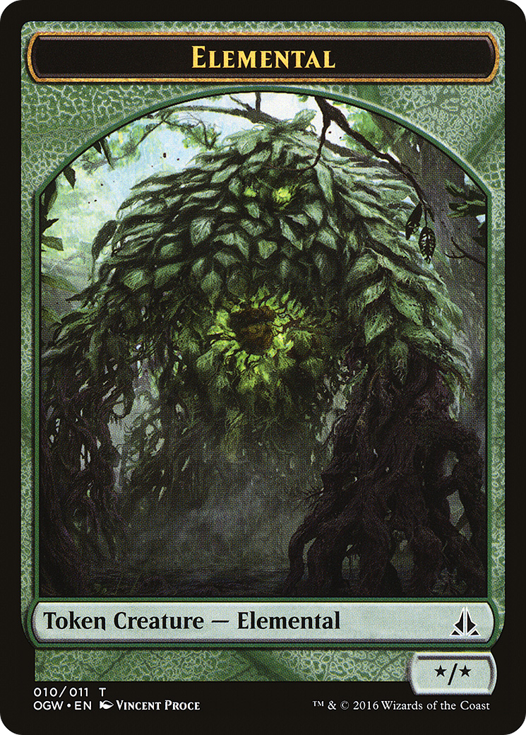 Elemental Token (010/011) [Oath of the Gatewatch Tokens] | Silver Goblin