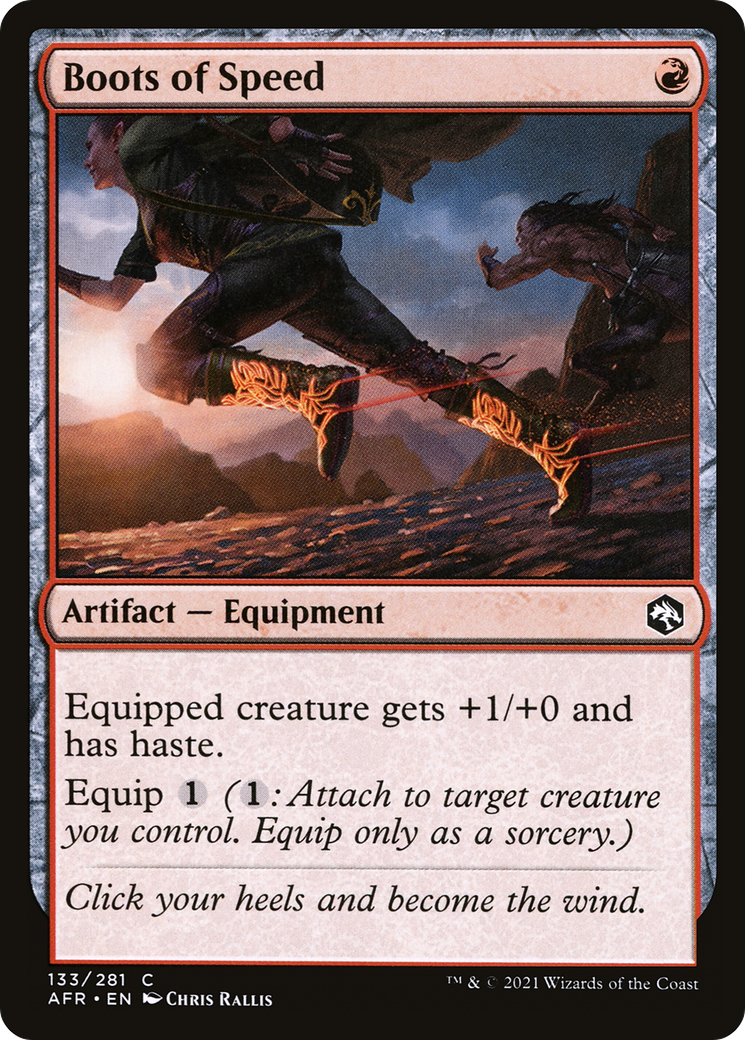 Boots of Speed [Dungeons & Dragons: Adventures in the Forgotten Realms] Foil